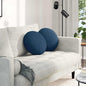 JUNG Vida Sitzkissen 2 pcs Blau Ø40 x 13 cm Stoff