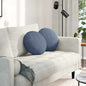 JUNG Vida Sitzkissen 2 pcs Blau Ø 40 cm Cordstoff