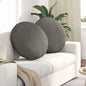 JUNG Vida Sitzkissen 2 pcs Hellgrau Ø 60 cm Cordstoff