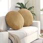 JUNG Vida Sitzkissen 2 pcs Braun Ø 80 x 29 cm Samt