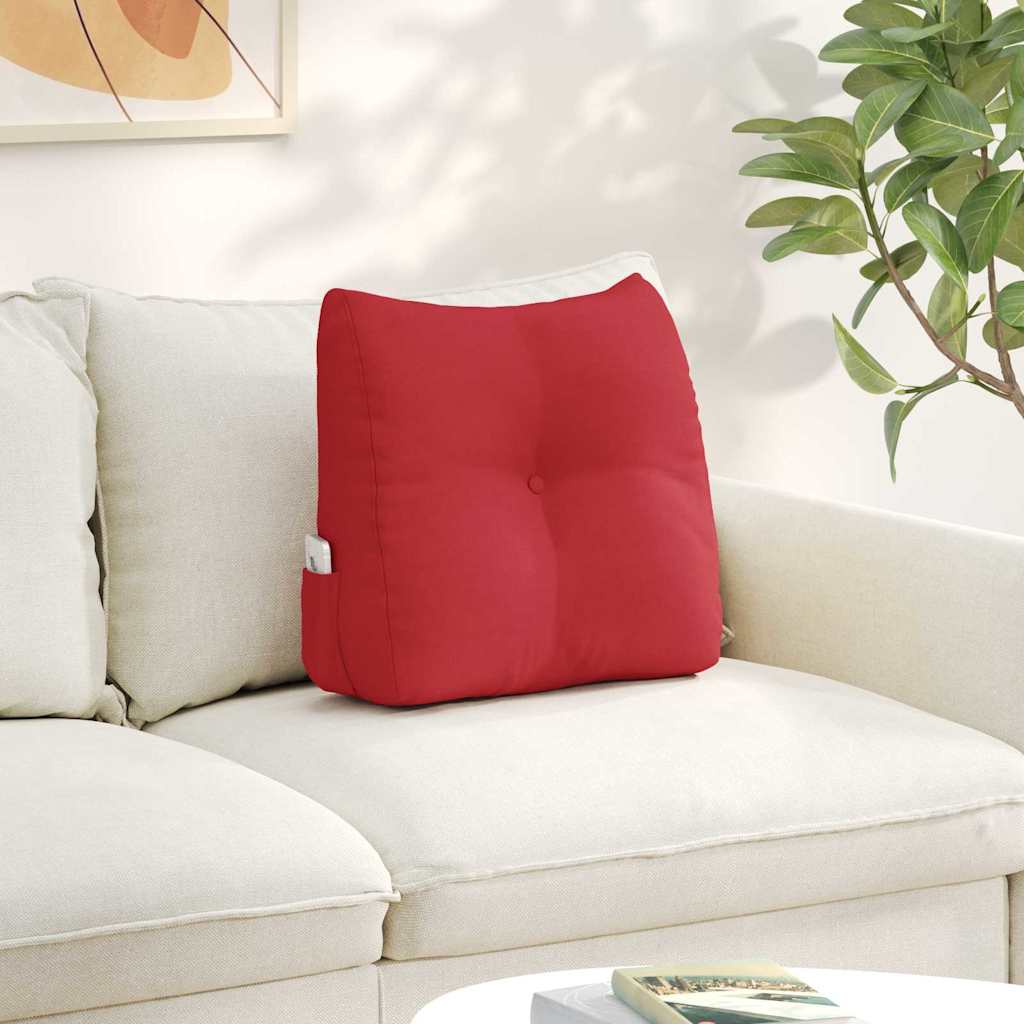 JUNG Vida Rücken Kissen Rot 45 x 24 x 50 cm Stoff
