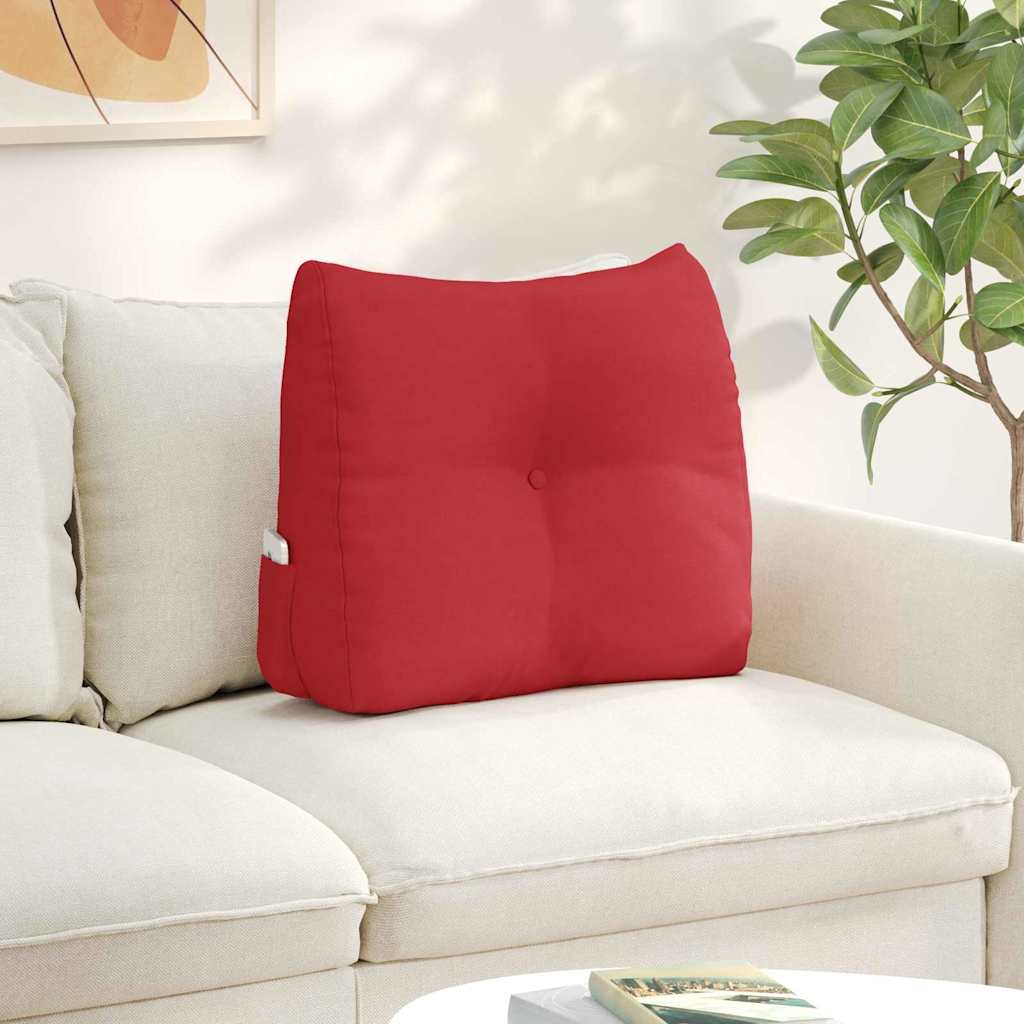 JUNG Vida Rücken Kissen Rot 60 x 24 x 50 cm Stoff
