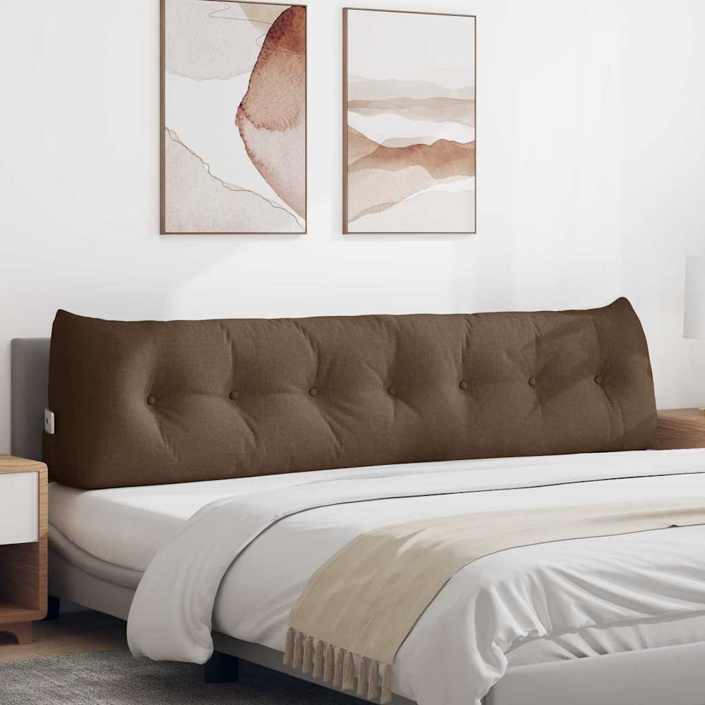 JUNG Vida Rücken Kissen Braun 200 x 24 x 50 cm Stoff