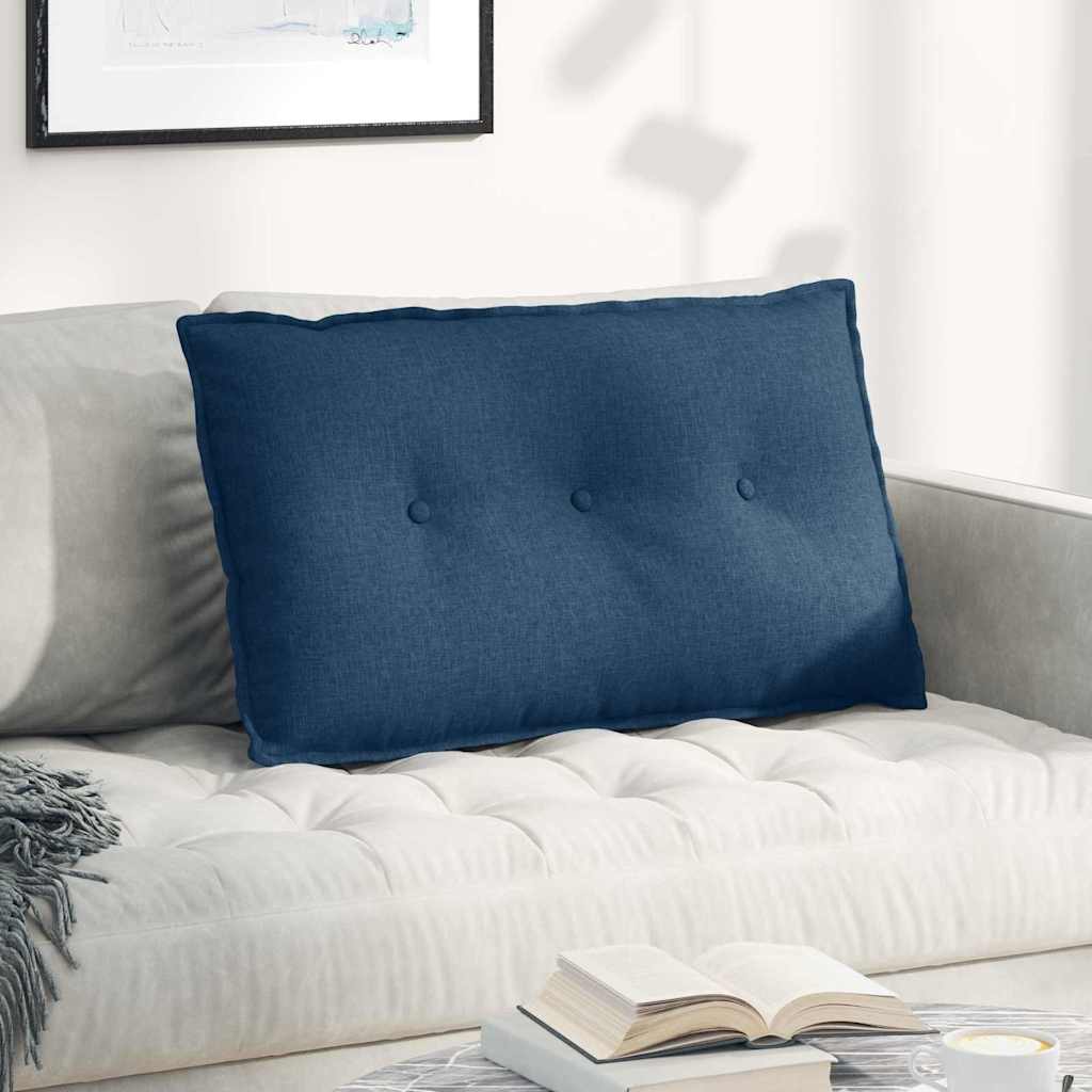JUNG Vida Rückenkissen Blau 80 x 19 x 50 cm Stoff