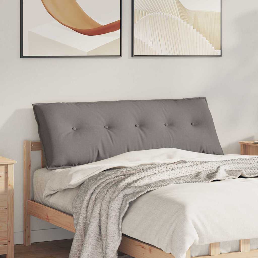 JUNG Vida Rückenkissen Taupe 140 x 19 x 50 cm Stoff