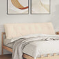 JUNG Vida Rückenkissen Beige 180 x 50 cm Mikrofaserstoff