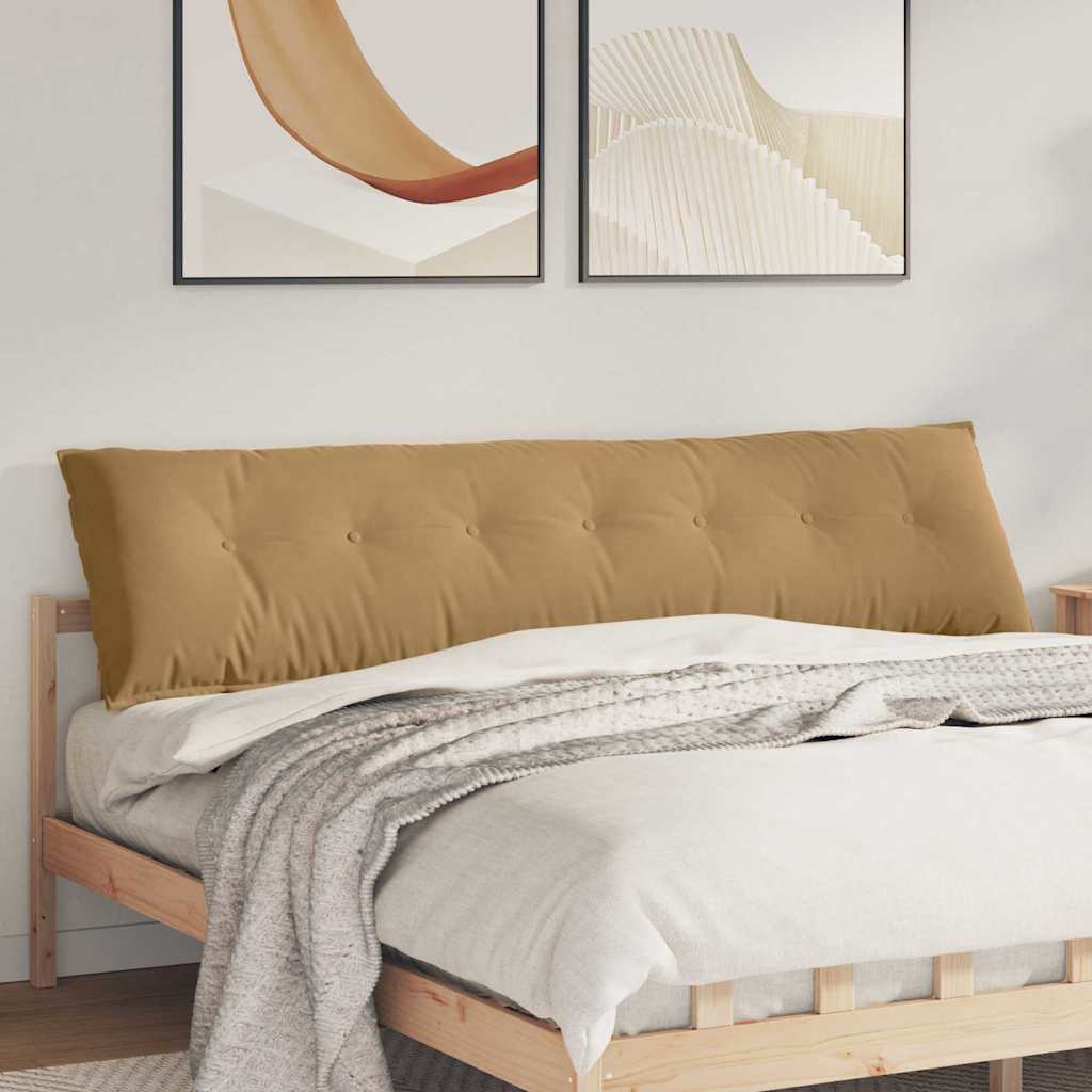 JUNG Vida Rückenkissen Braun 200 x 50 cm Cordstoff