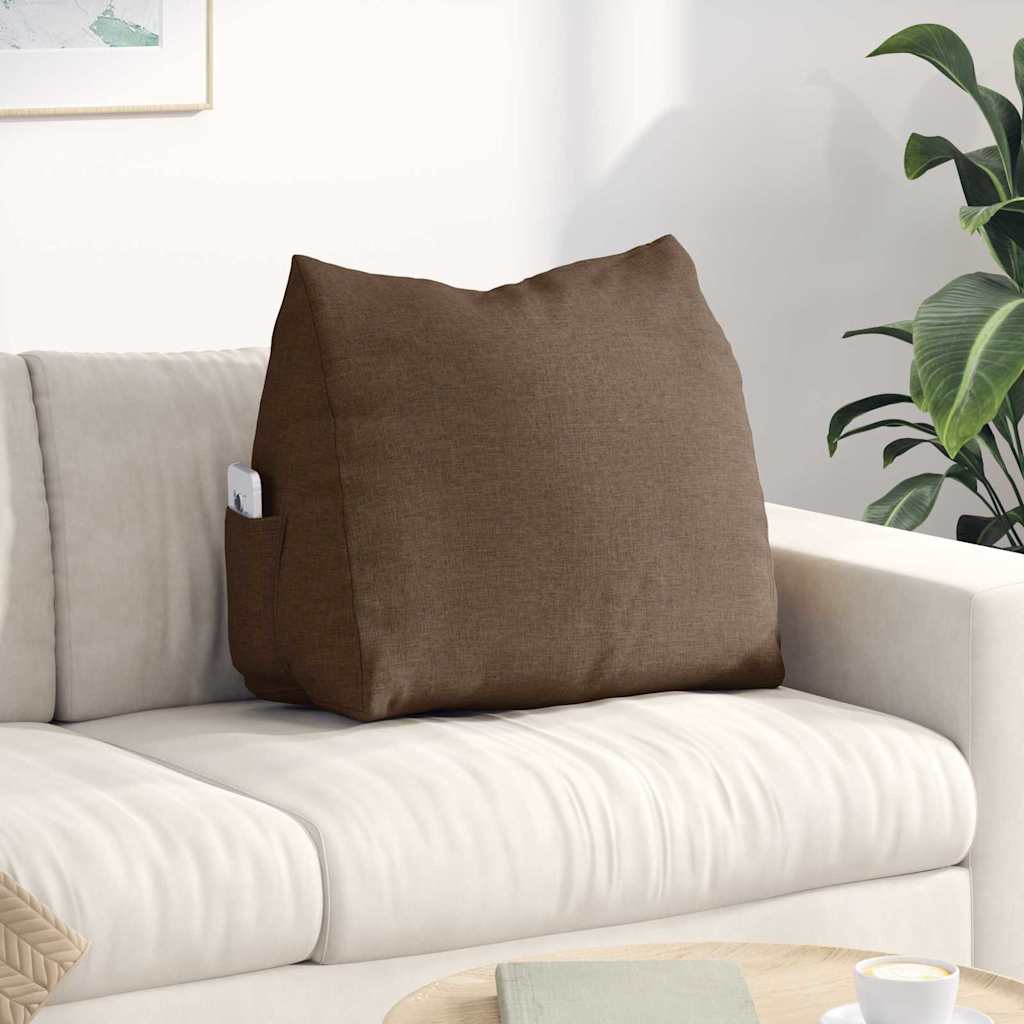JUNG Vida Rückenkissen Braun 60 x 20 x 50 cm Stoff
