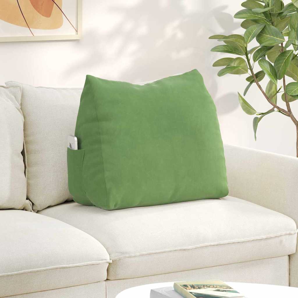 JUNG Vida Rückenkissen Hellgrün 60 x 20 x 50 cm Cordstoff