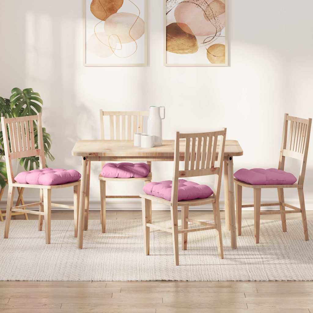 JUNG Vida Sitzkissen 4 pcs Rosa 40 x 40 x 12 cm Stoff