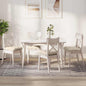 JUNG Vida Sitzkissen 4 pcs Creme 45 x 45 cm Cordstoff