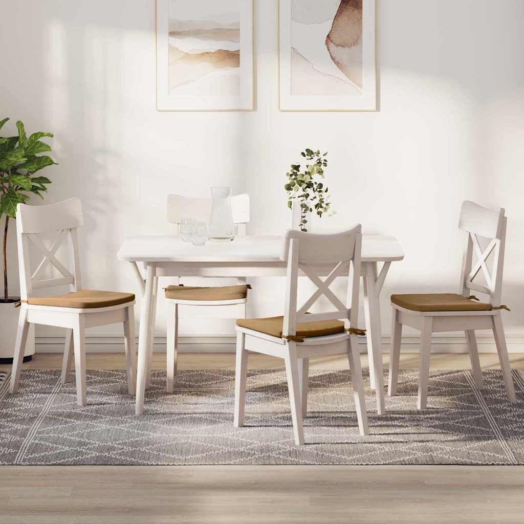 JUNG Vida Sitzkissen 4 pcs Braun 40 x 40 x 3 cm Samt