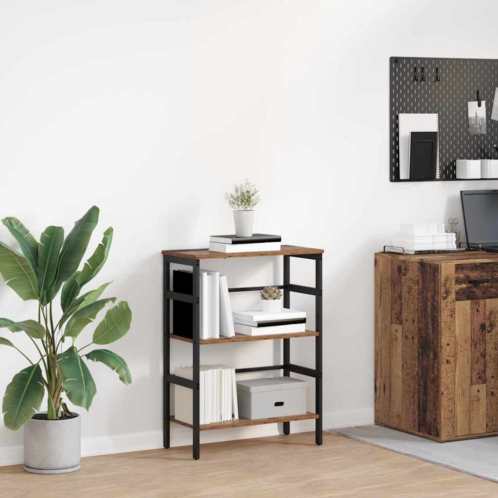 JUNG Vida Bücherregal Altholz 60 x 29,5 x 81 cm Holzwerkstoff