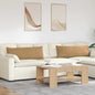 JUNG Vida Sofakissen 2 Stück Braun 120 x 40 cm Cordstoff