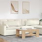 JUNG Vida Sofakissen 2 Stück Creme 120 x 40 cm Cordstoff