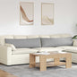 JUNG Vida Sofakissen 2 pcs Wolkengrau 145 x 40 cm Stoff