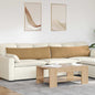 JUNG Vida Sofakissen 2 Stück Braun 145 x 40 cm Cordstoff