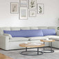 JUNG Vida Sofakissen 2 pcs Jeans blau 200 x 40 cm Stoff