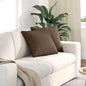 JUNG Vida Sofakissen 2 pcs Braun 45 x 45 cm Stoff