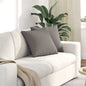 JUNG Vida Sofakissen 2 pcs Taupe 45 x 45 cm Stoff