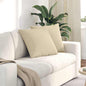 JUNG Vida Sofakissen 2 pcs Creme 50 x 50 cm Stoff