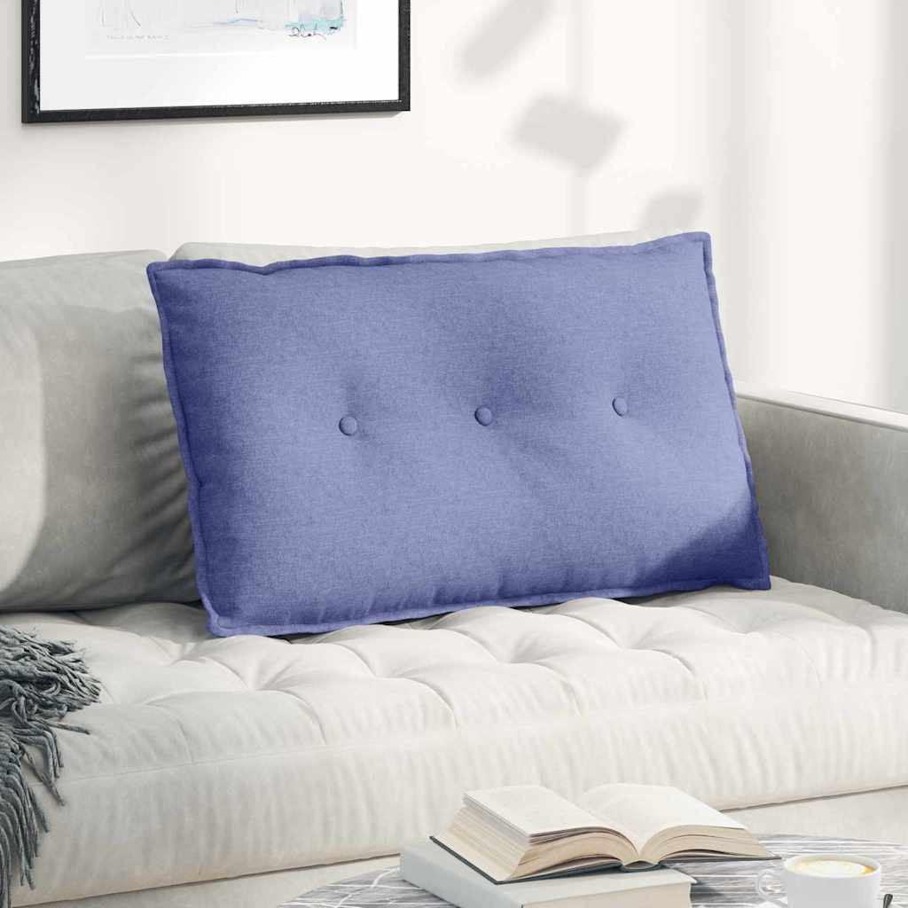 JUNG Vida Rückenkissen Jeans blau 80 x 19 x 50 cm Stoff