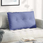 JUNG Vida Rückenkissen Jeans blau 80 x 19 x 50 cm Stoff