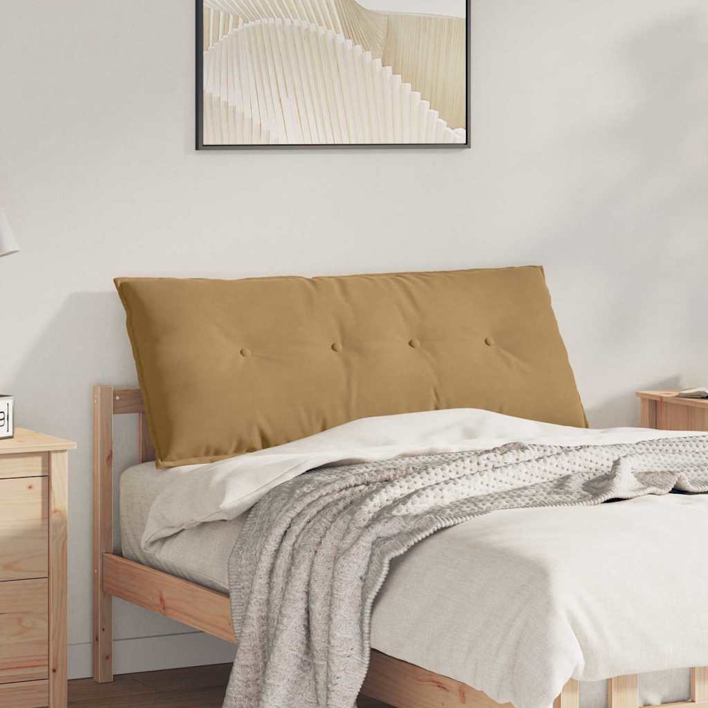 JUNG Vida Rückenkissen Braun 120 x 50 cm Cordstoff