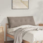 JUNG Vida Rückenkissen Taupe 120 x 50 cm Mikrofaserstoff