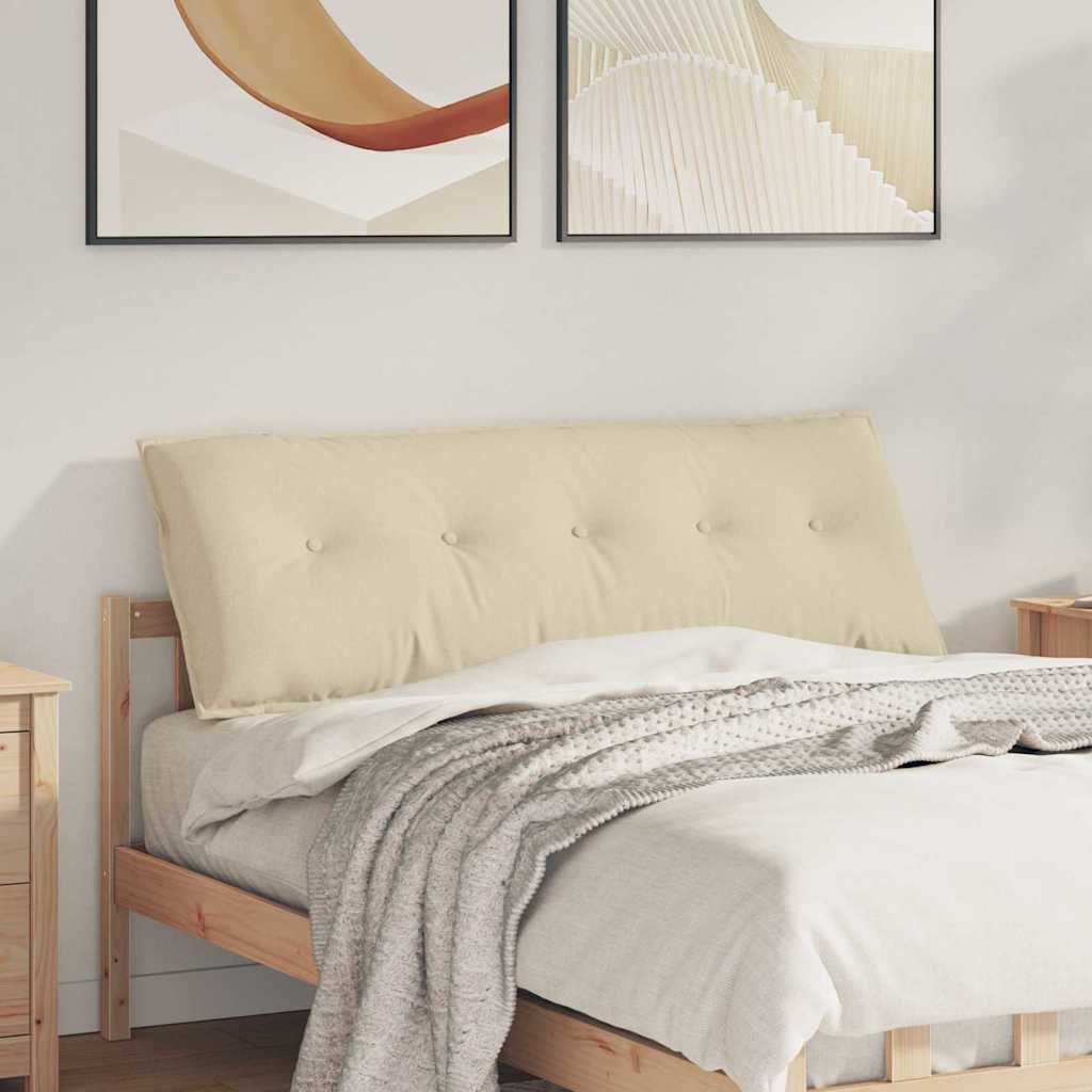 JUNG Vida Rückenkissen Creme 140 x 19 x 50 cm Stoff