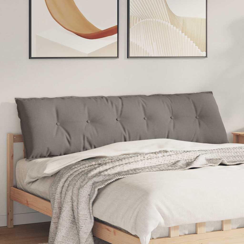 JUNG Vida Rückenkissen Taupe 180 x 19 x 50 cm Stoff