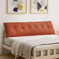 JUNG Vida Rückenkissen Rot-Orange 180 x 50 cm Cordstoff