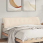 JUNG Vida Rückenkissen Beige 200 x 50 cm Mikrofaserstoff