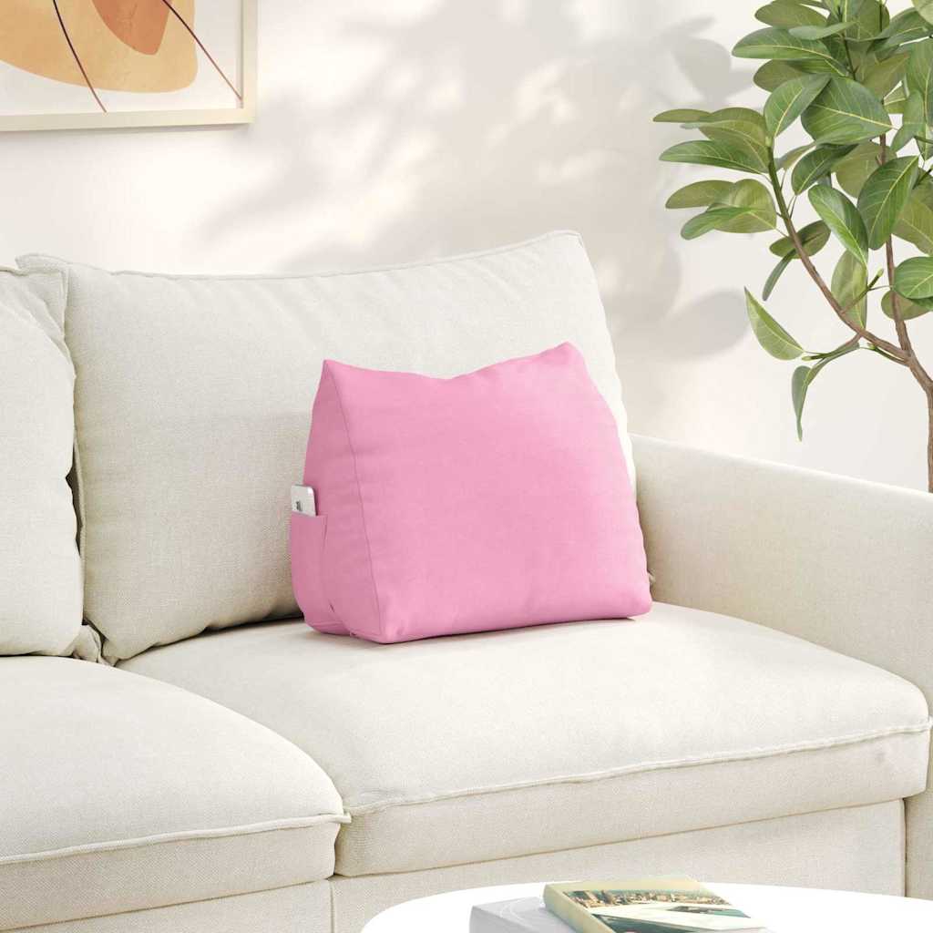 JUNG Vida Rückenkissen Rosa 45 x 20 x 35 cm Stoff