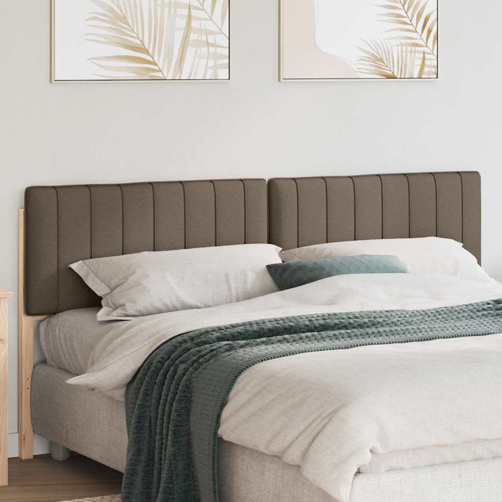 JUNG Vida Gepolstertes Kopfteil mit Kopfteil Braun und Taupe 180 cm