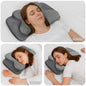 JUNG Vida Kopfkissen mit Kissen Grau 60 x 37 x 13 cm Polyester
