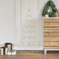 JUNG Vida Metall Weihnachtsbaum Gold 125 cm Pulverbeschichteter Stahl