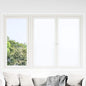 JUNG Vida Statisches Fensterfolie Frostiges Weiß 60 x 2000 cm PVC