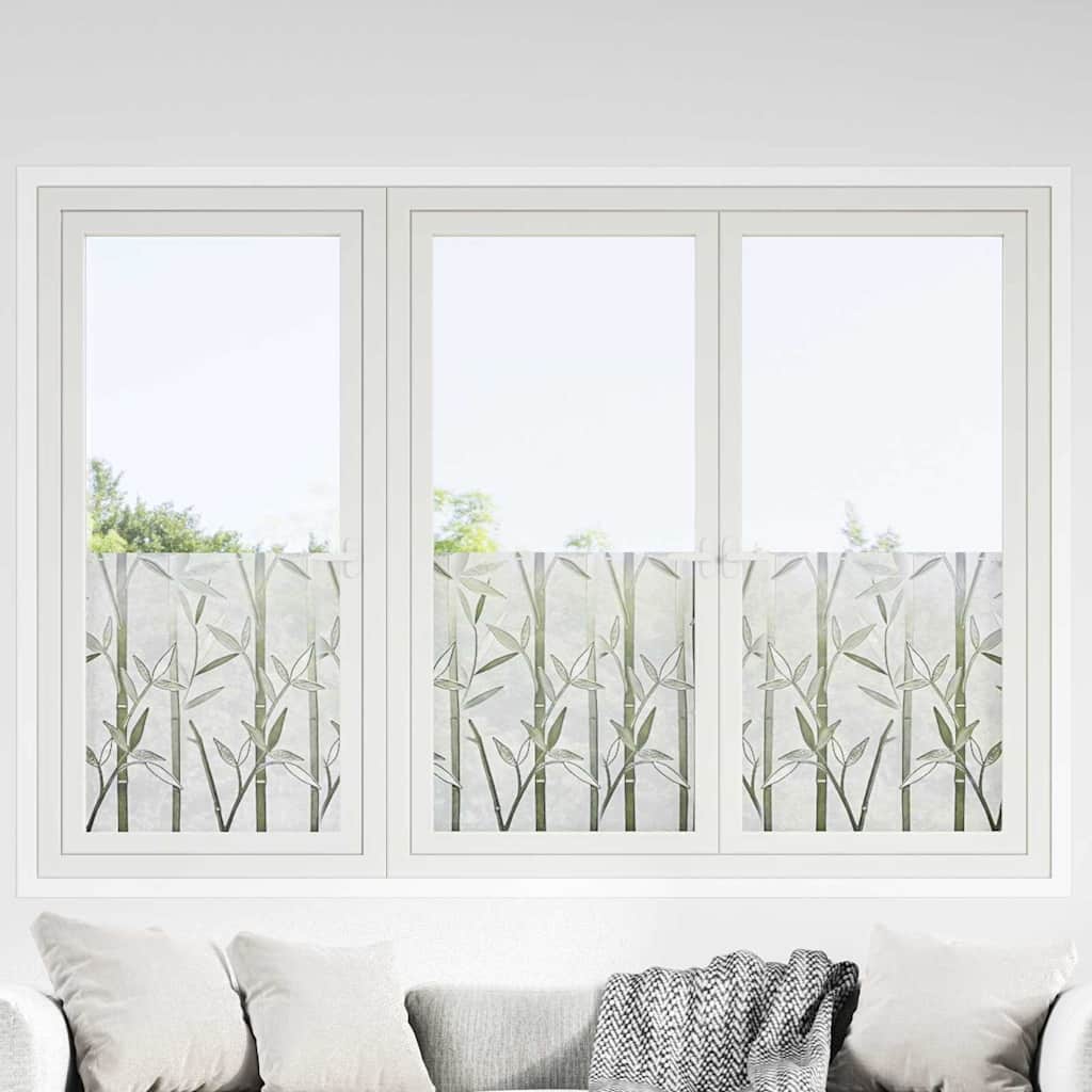 JUNG Vida Statisches Fensterfolie Bambus-Muster 45 x 500 cm PVC