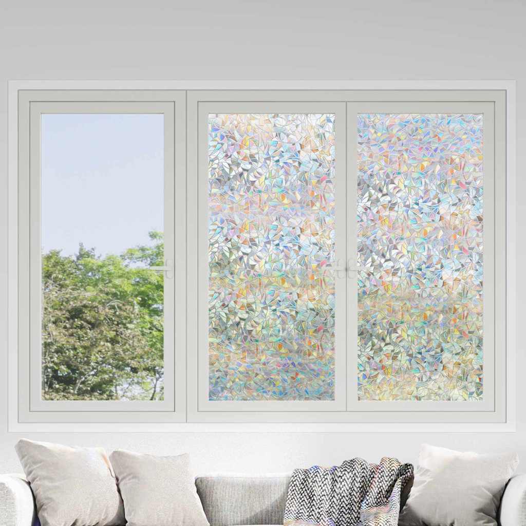 JUNG Vida Statisches Fensterfolie Transparent 90 x 1000 cm PVC
