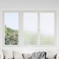 JUNG Vida Selbstklebende Fensterfolie Mattierte Streifen 90 x 1000 cm PVC