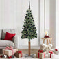 JUNG Vida Schlanker Weihnachtsbaum mit 300 LEDs mit Ständer Grün 180 cm