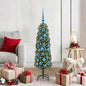 JUNG Vida Künstlicher Weihnachtsbaum mit 150 LEDs mit Ständer Grün 120 cm