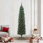 JUNG Vida Künstlicher Weihnachtsbaum mit 300 LEDs mit Ständer Grün 210 cm