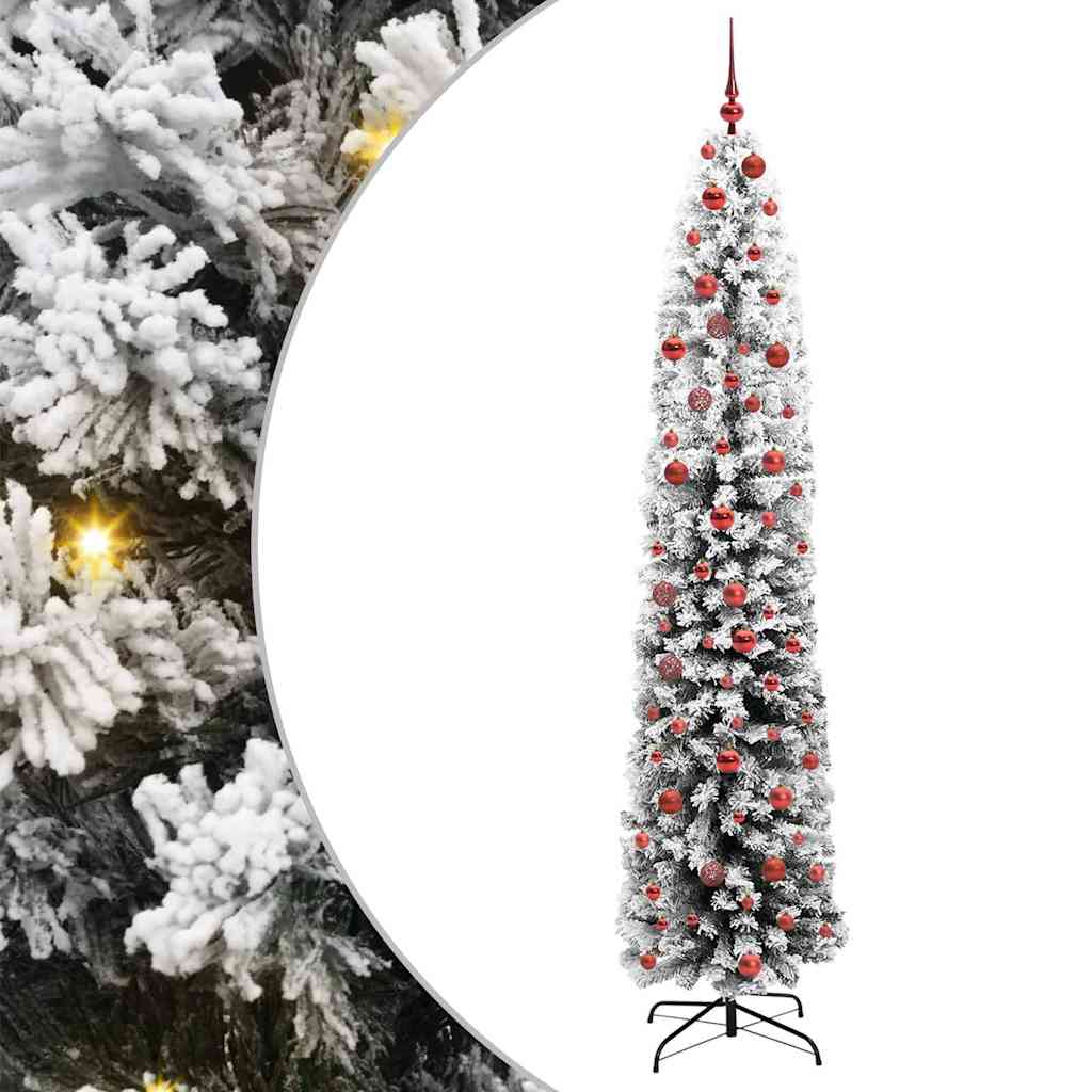 JUNG Vida Künstlicher Weihnachtsbaum mit 300 LEDs mit Ständer Grün 210 cm