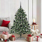 JUNG Vida Künstlicher Weihnachtsbaum mit 150 LEDs mit Ständer Grün 150 cm