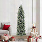 JUNG Vida Künstlicher schlanker Weihnachtsbaum Grün und Weiß 210 cm