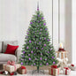 JUNG Vida Künstlicher klappbarer Weihnachtsbaum mit 300 LEDs Grün 210 cm