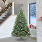 JUNG Vida Künstlicher klappbarer Weihnachtsbaum mit 300 LEDs Grün 240 cm