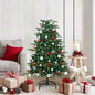 JUNG Vida Künstlicher Weihnachtsbaum mit 150 LEDs mit Ständer Grün 150 cm
